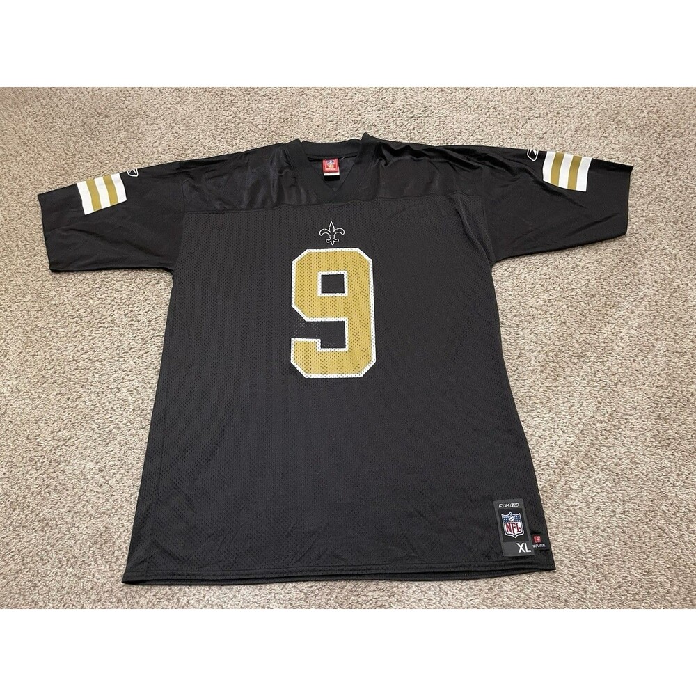 New Orleans Saints Jersey Drew Brees Reebok NFL Mens XL